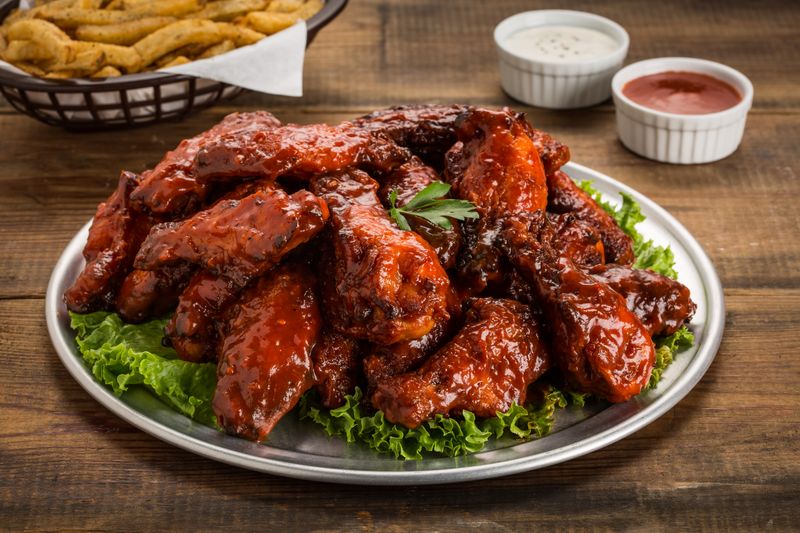 Classic east coast wings with bold sauces